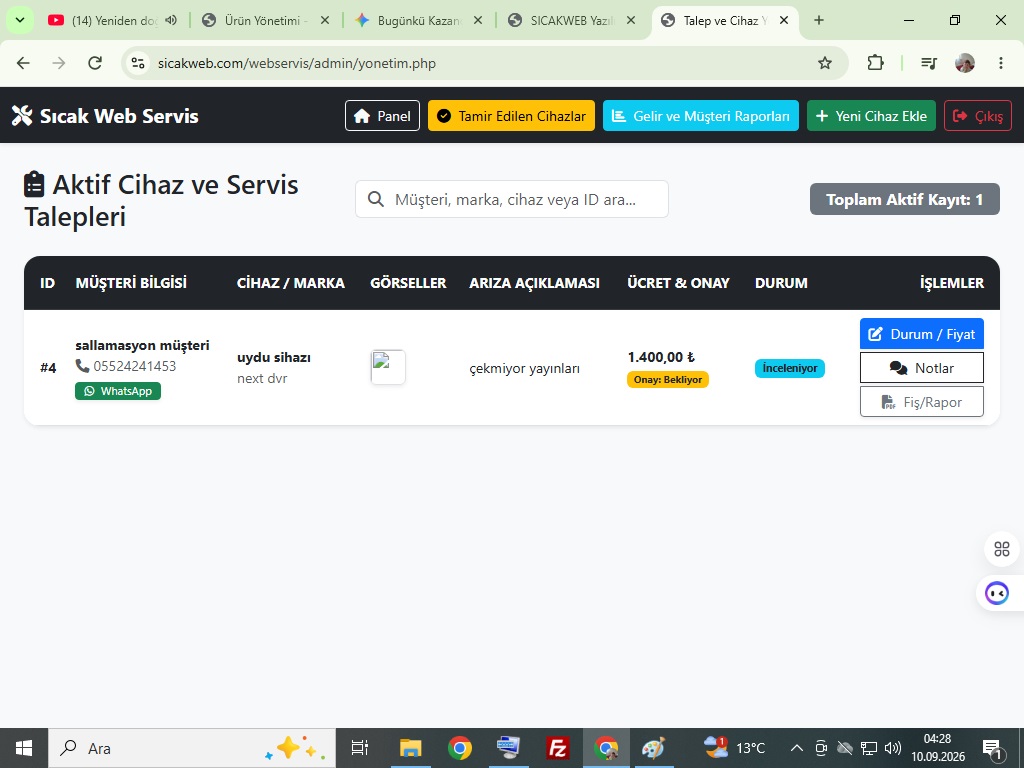 Teknik Servis Scripti