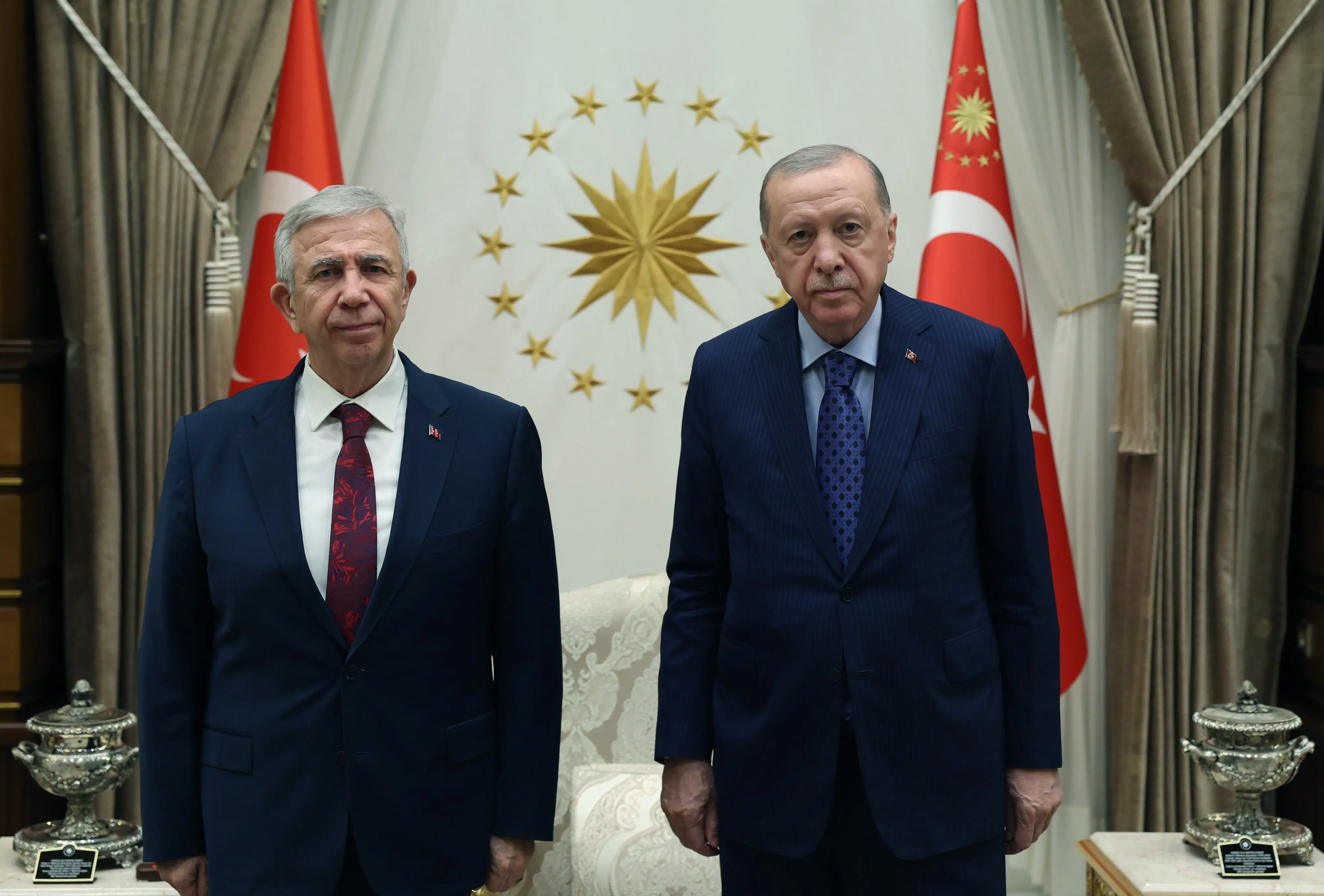 Cumhurbaşkanı Erdoğan Mansur Yavaş'ı kabul etti